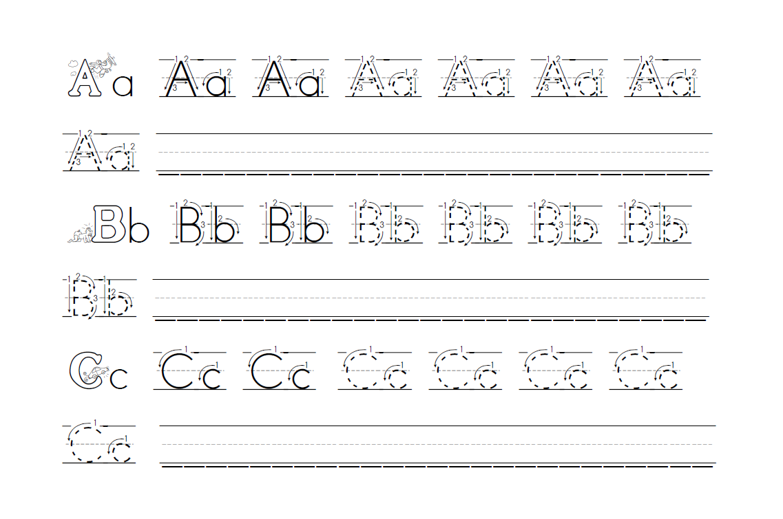 Handwriting Worksheets Printable Free
