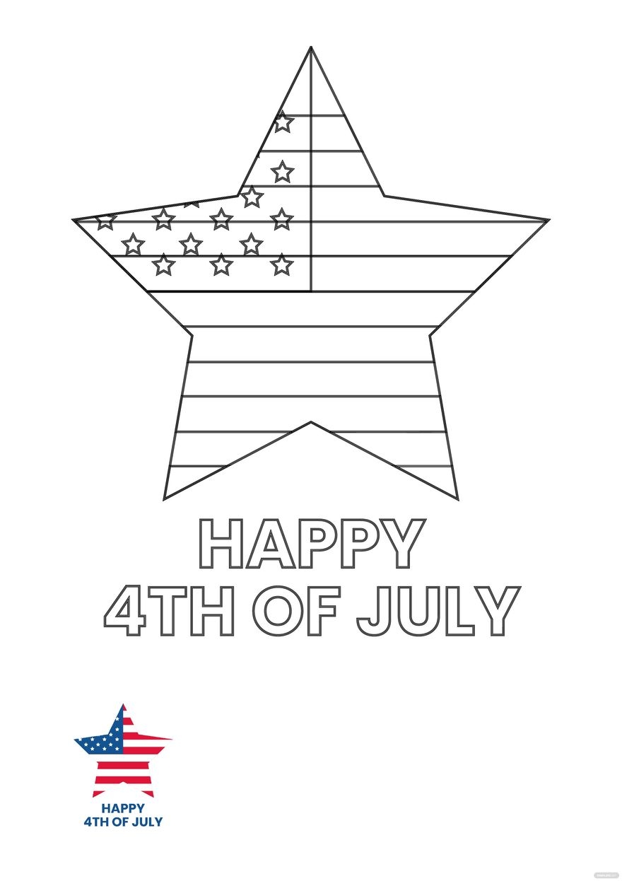 Printable 4th Of July Templates