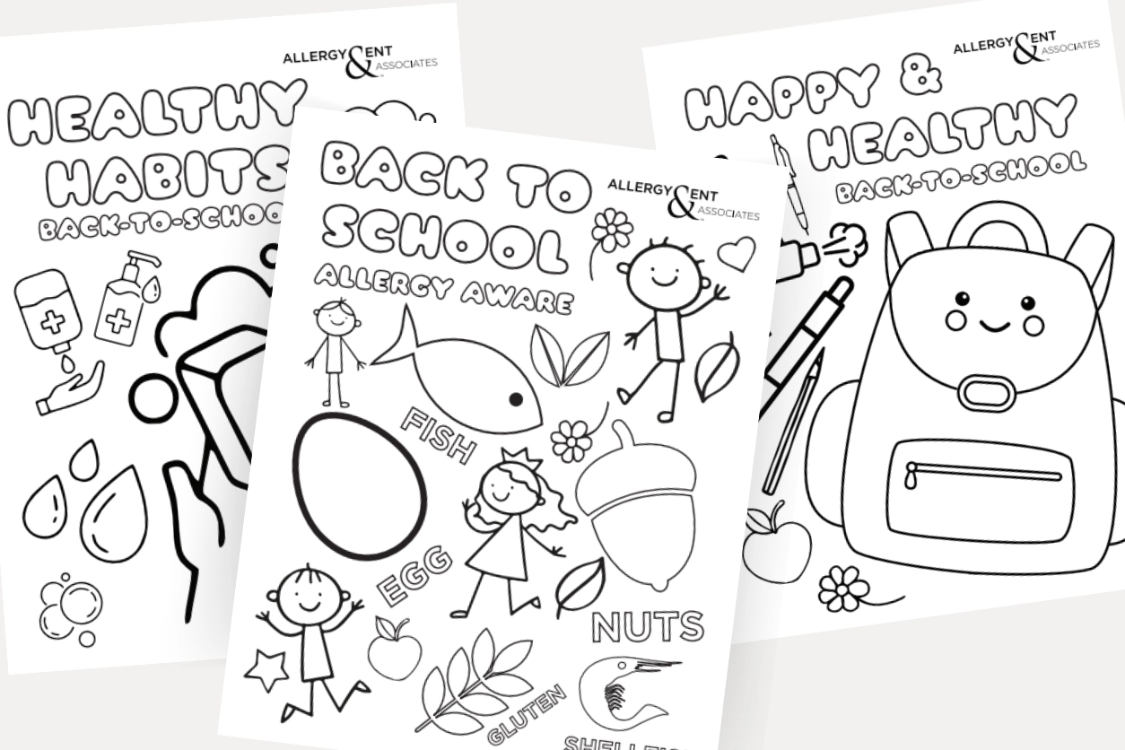 Happy amp Healthy Back to School Free Printable Coloring Sheets 