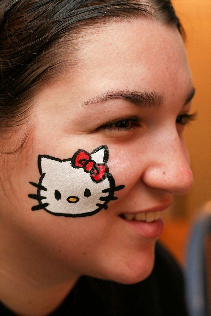 Hello Kitty Cheek Design