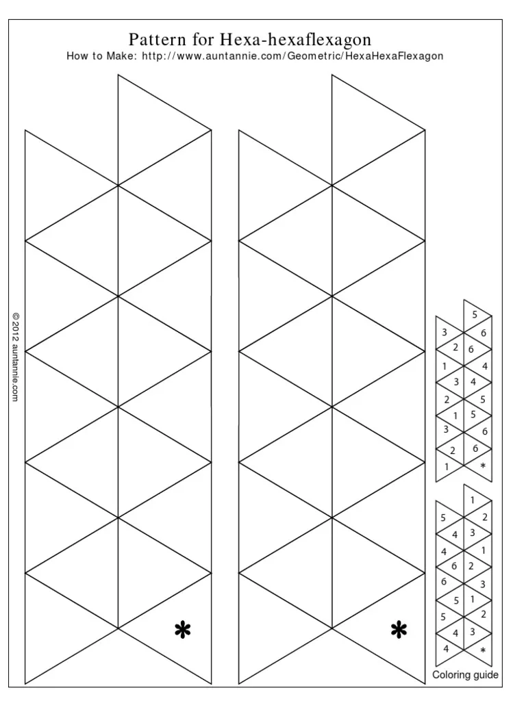 HexaHexaFlexagon PDF PDF