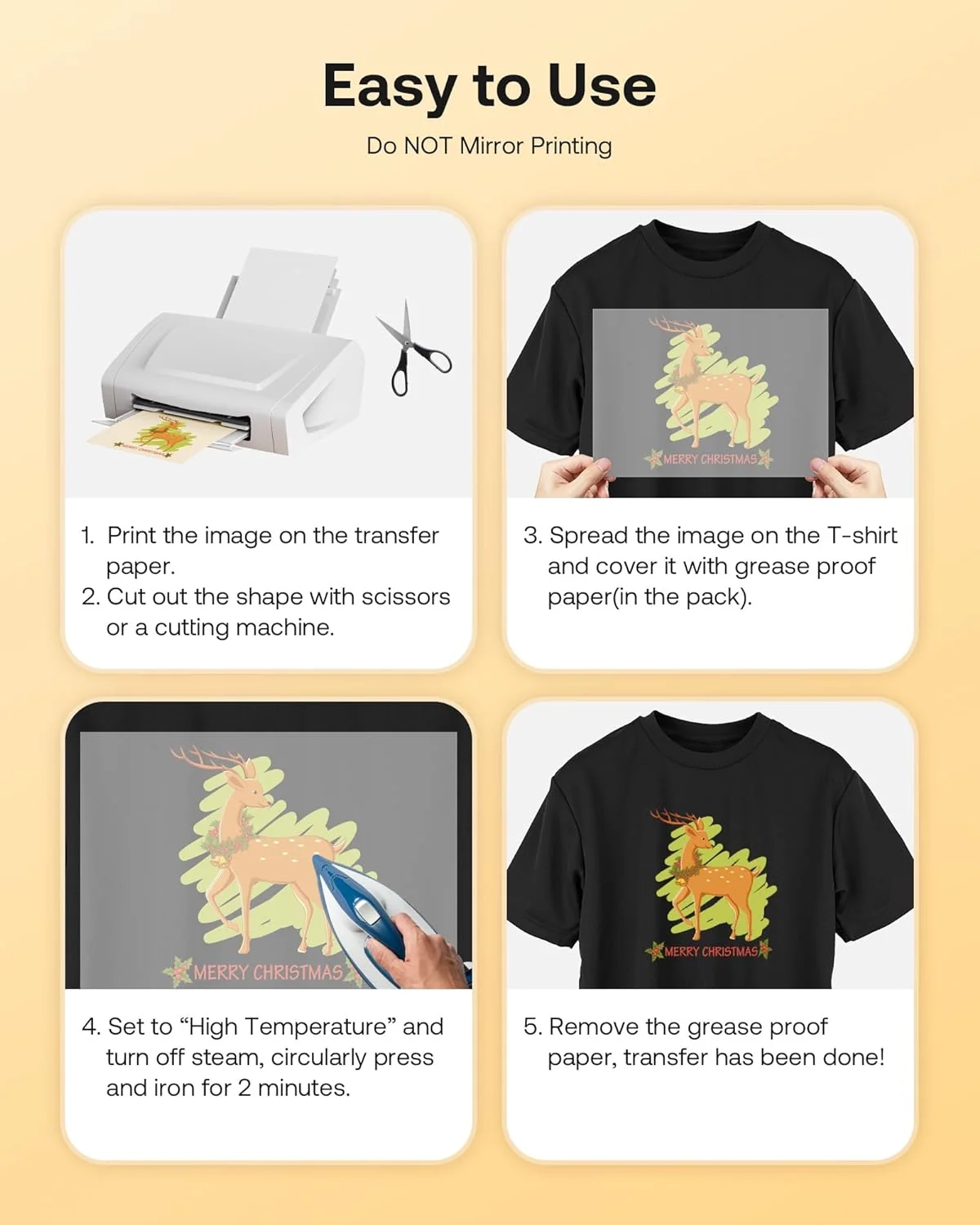 Printable Iron On Transfer