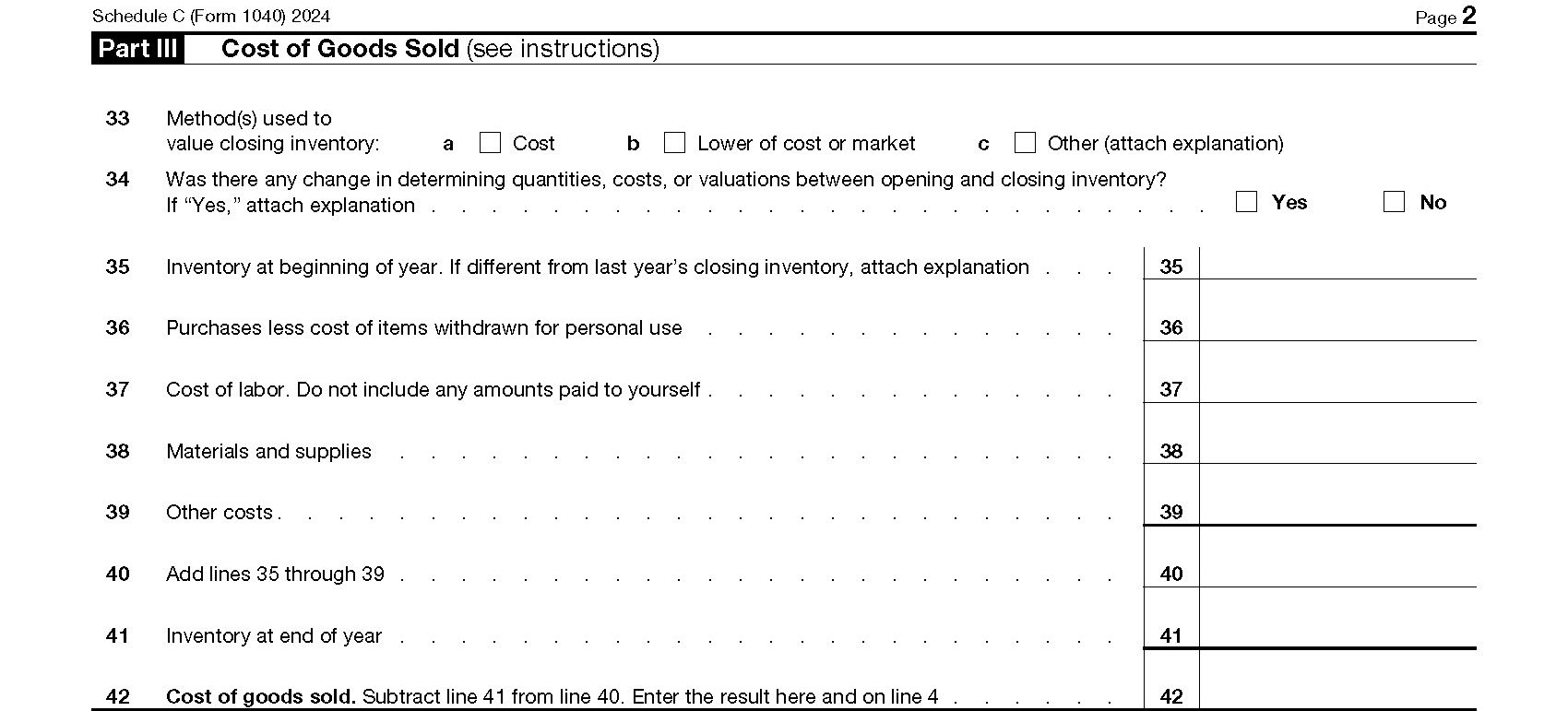 How To Complete IRS Schedule C