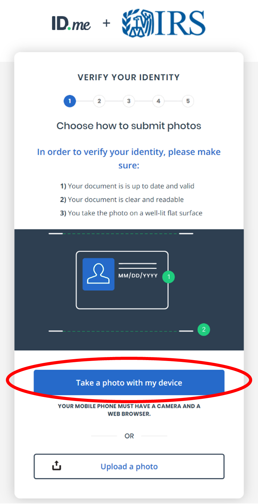 How To Create An IRS ID me Account Get It Back