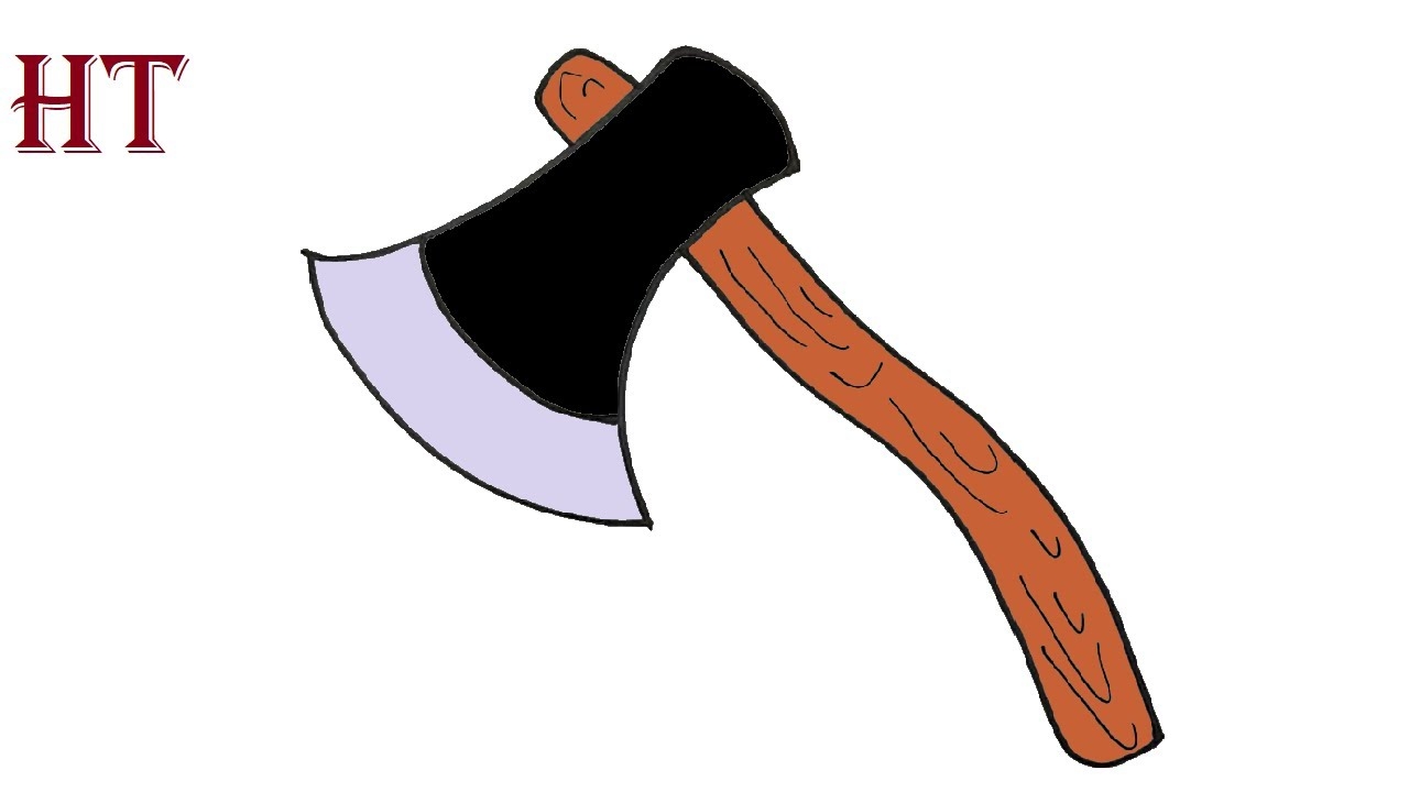 Drawing Of A Hatchet