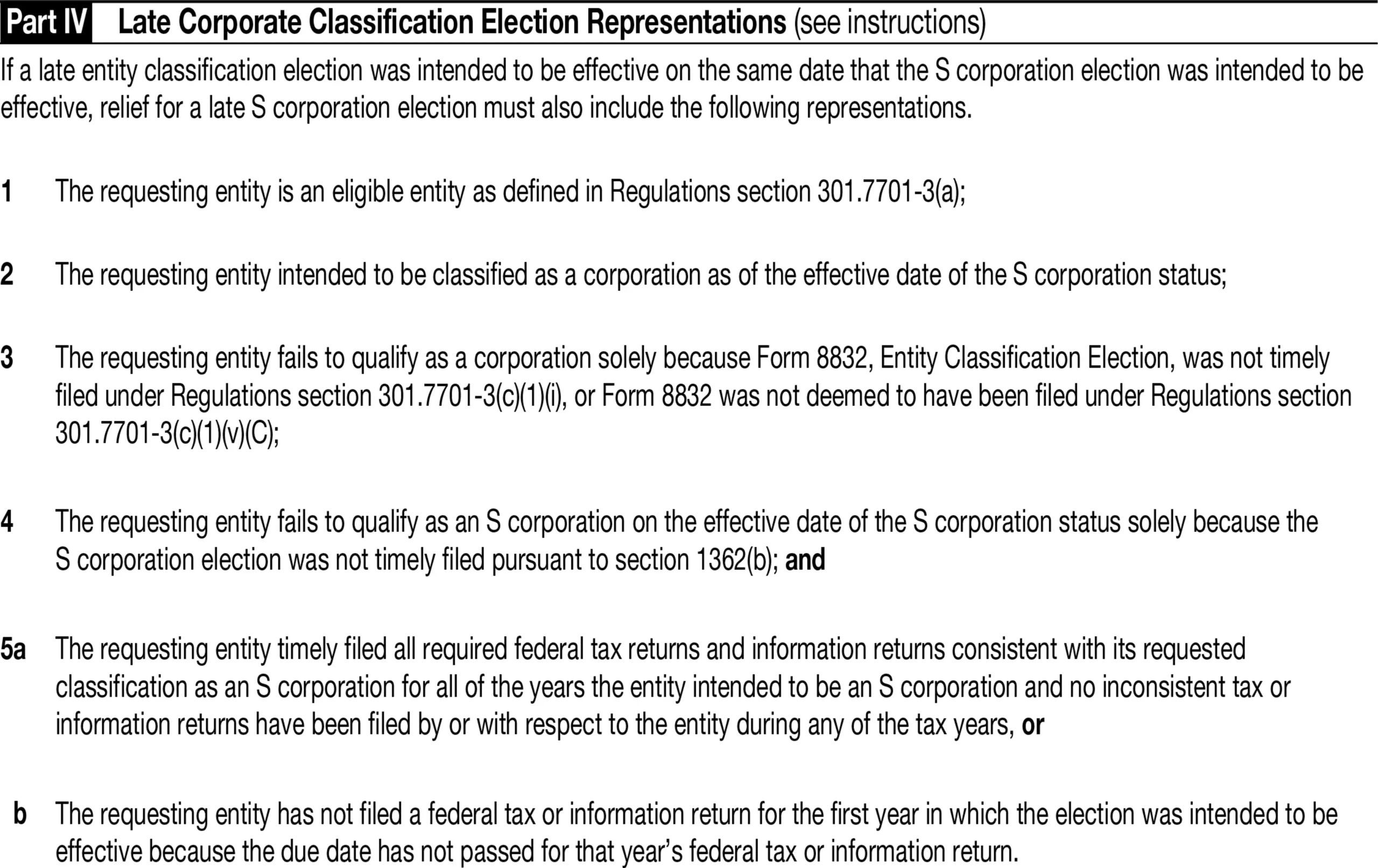 Irs Form 2553 Instructions 2026