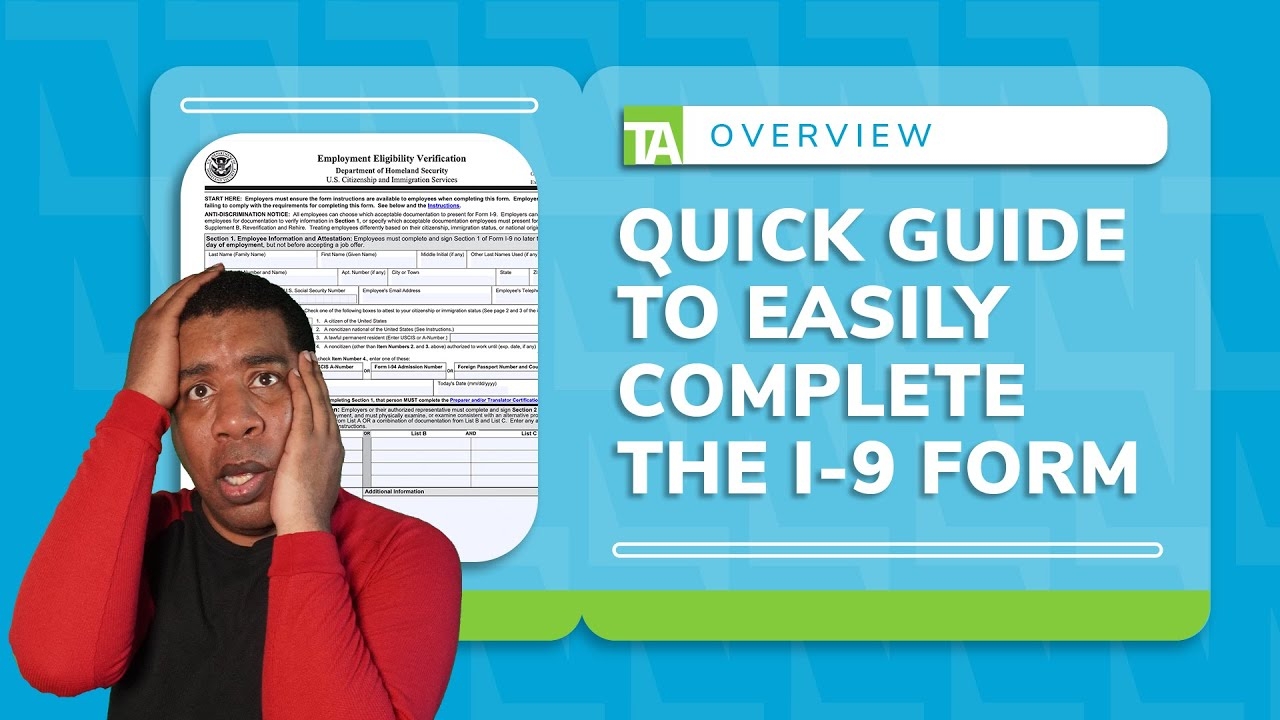 I9 Form 2026 Printable Free