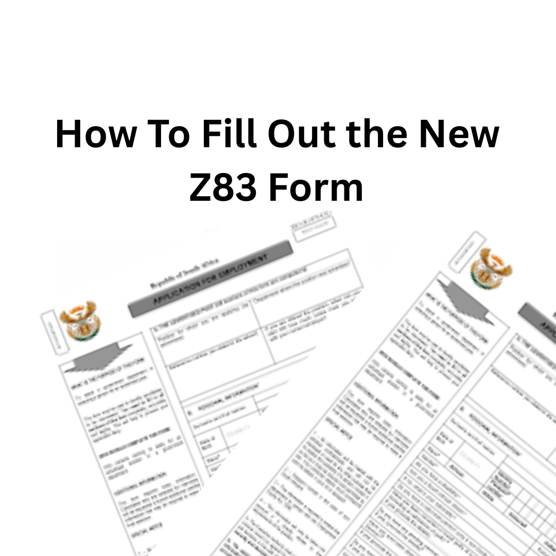 New Z83 Application Form 2026