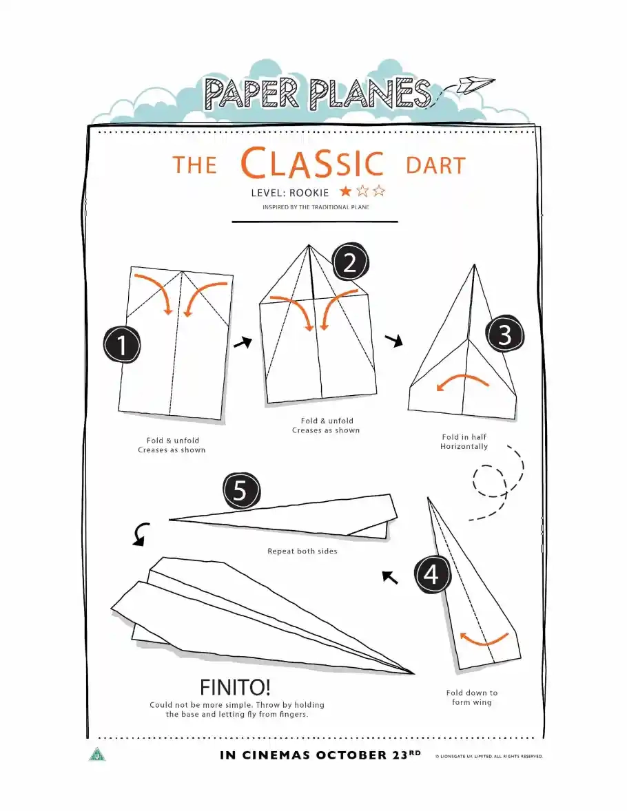 Easy Paper Airplane Designs Printable