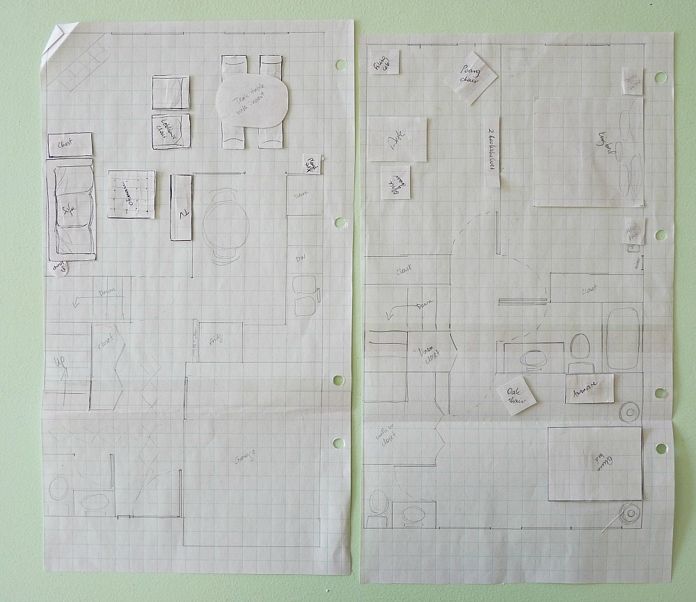 How To Make An Old Fashioned Floor Plan With Graph Paper Dans Le 