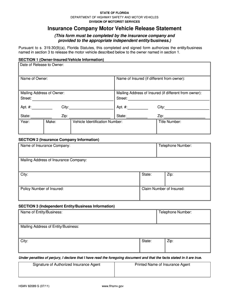 Hsmv 82040 Form To Print