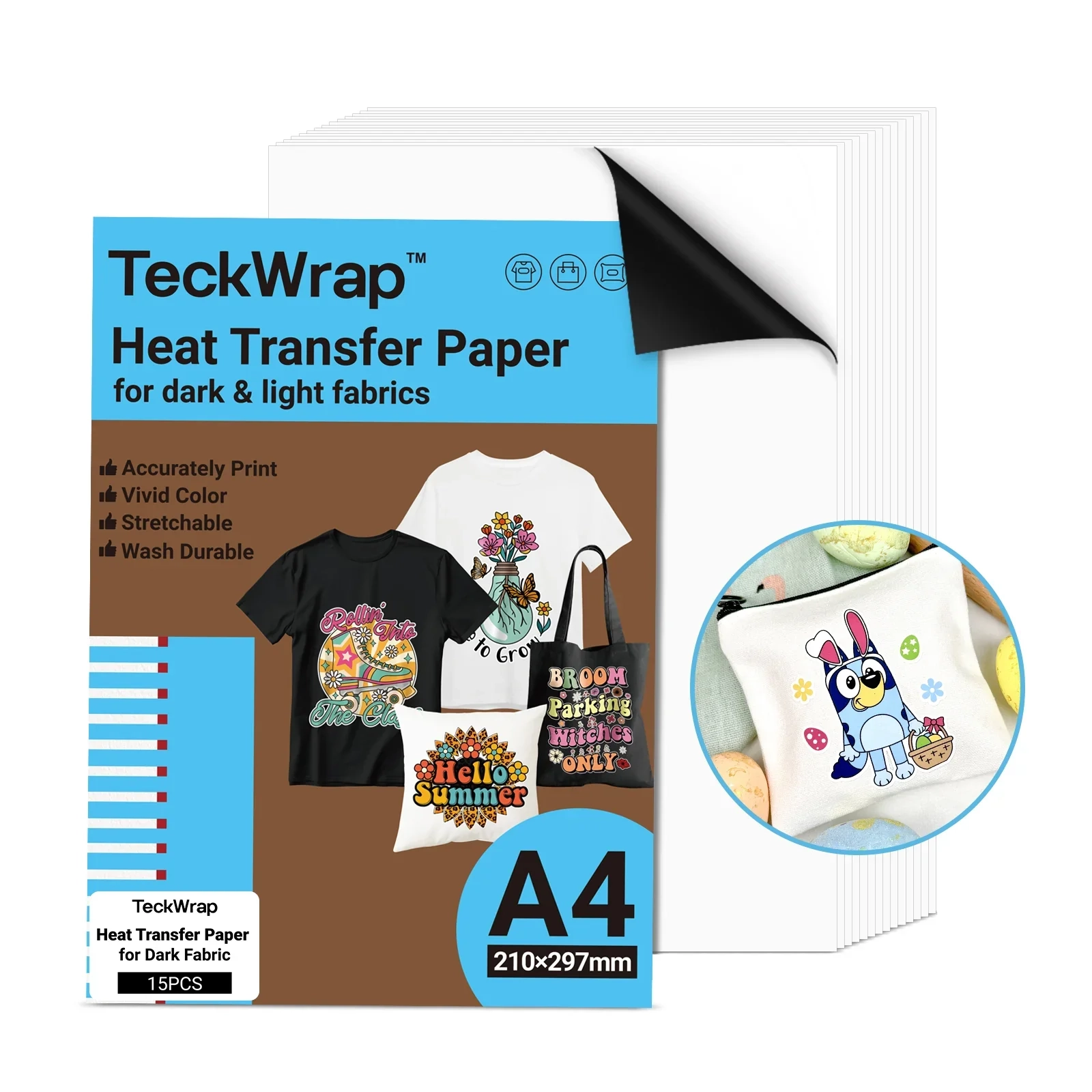 Inkjet Heat Transfer Paper TeckWrap Craft Europe