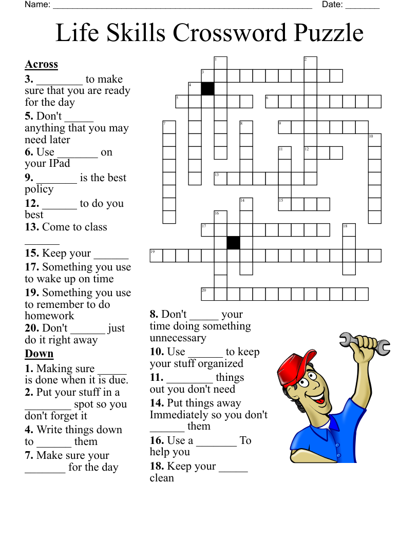 Intermediate Based Crossword WordMint