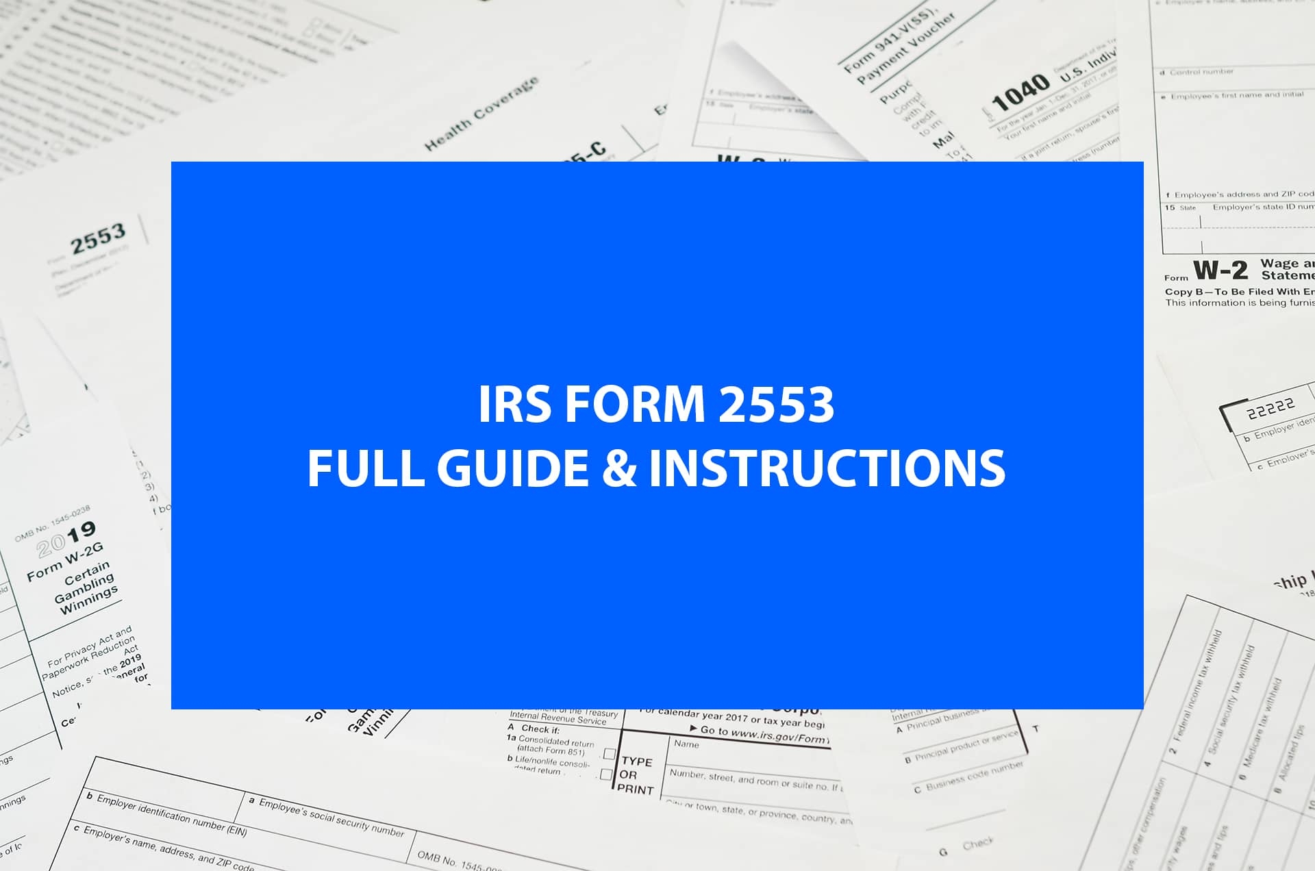 IRS Form 2553 Instructions Complete Guide To S Corp 