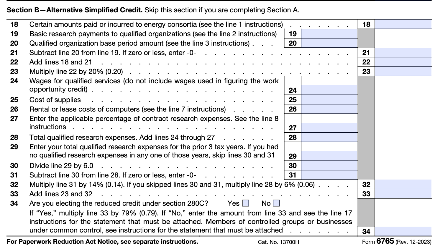 IRS Form 6765 For R amp D Tax Credits What It Is How To File And 
