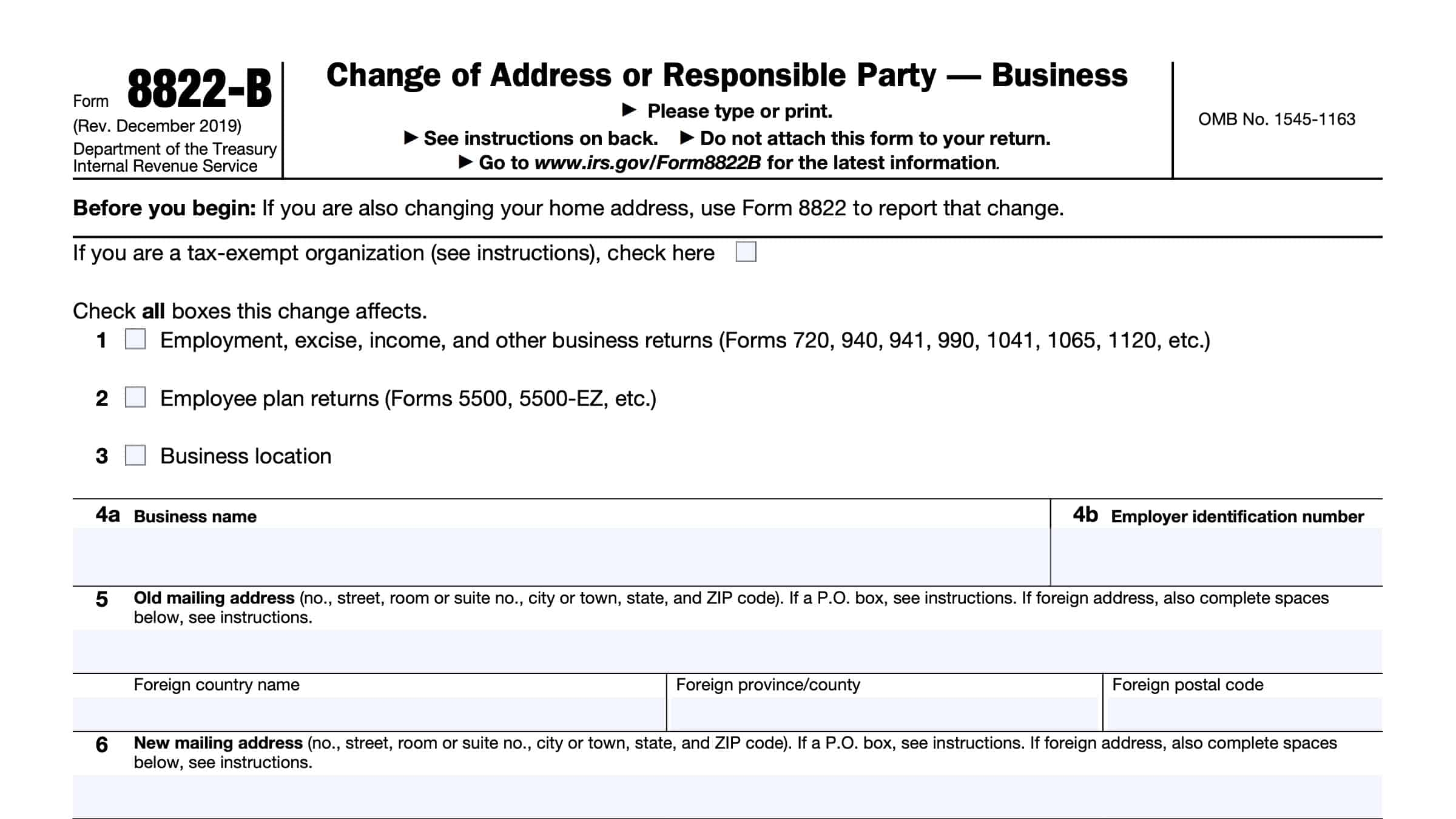 Irs Name Change Form For Llc