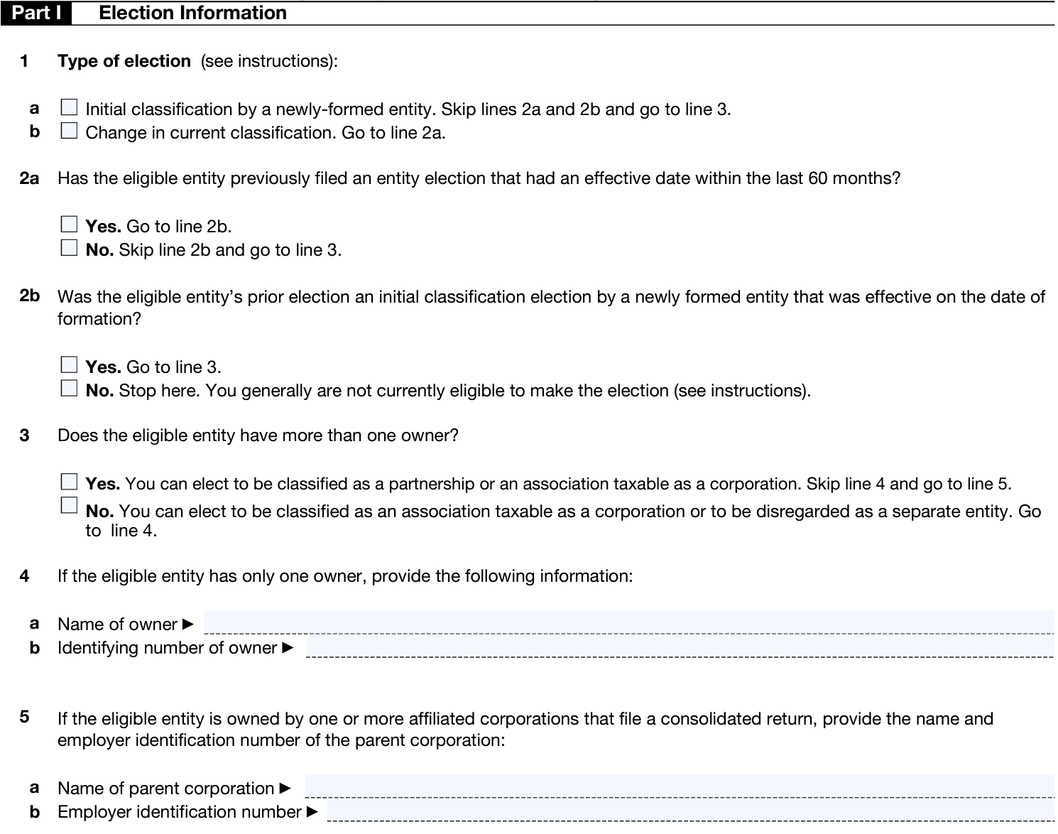 What Is Irs Form 8832