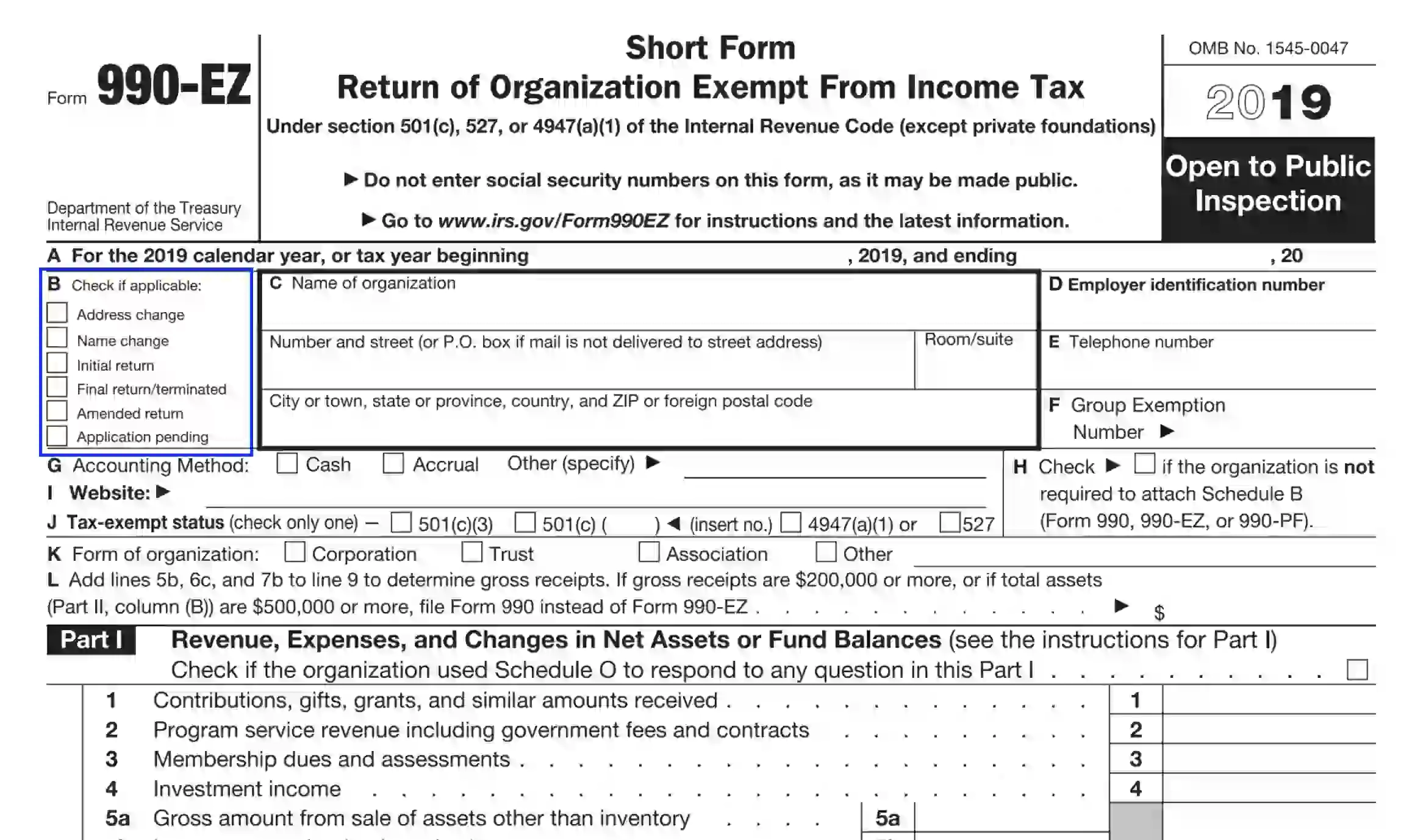 Irs Form 990 Ez Schedule O