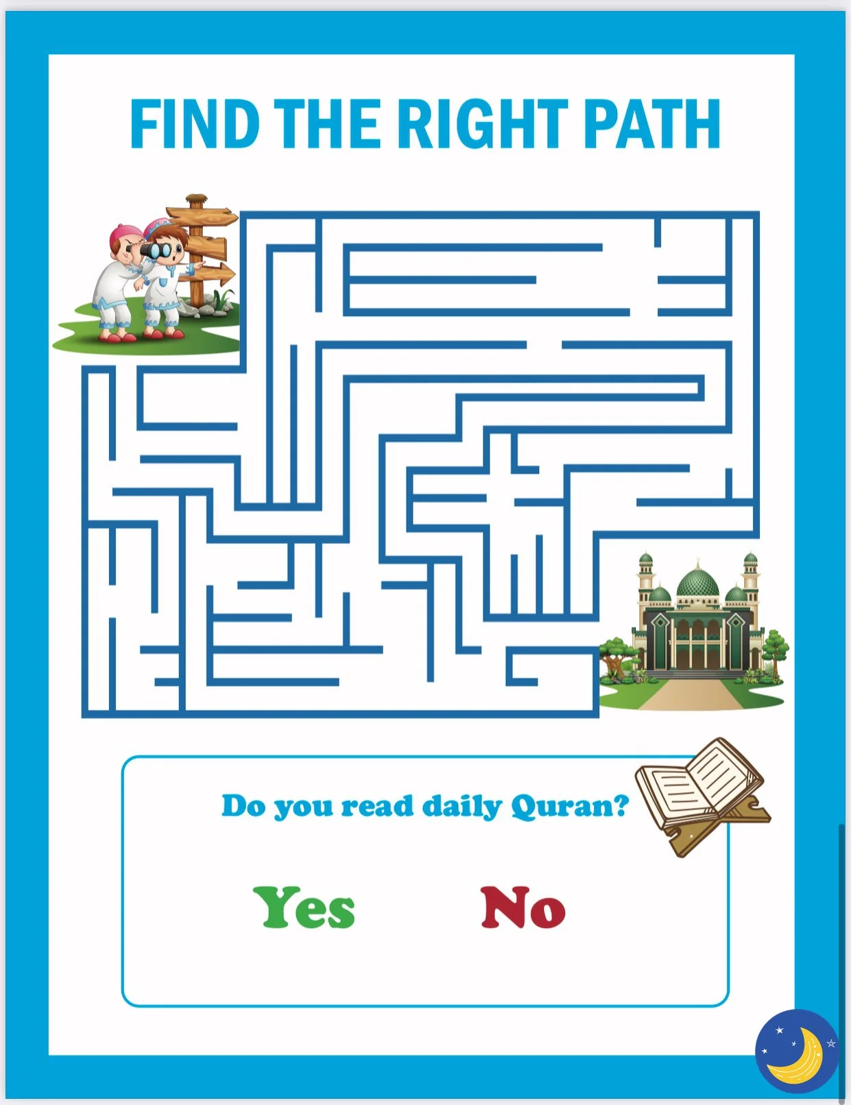 Islamic Printable Worksheets Best Worksheets Crescent Moon Store