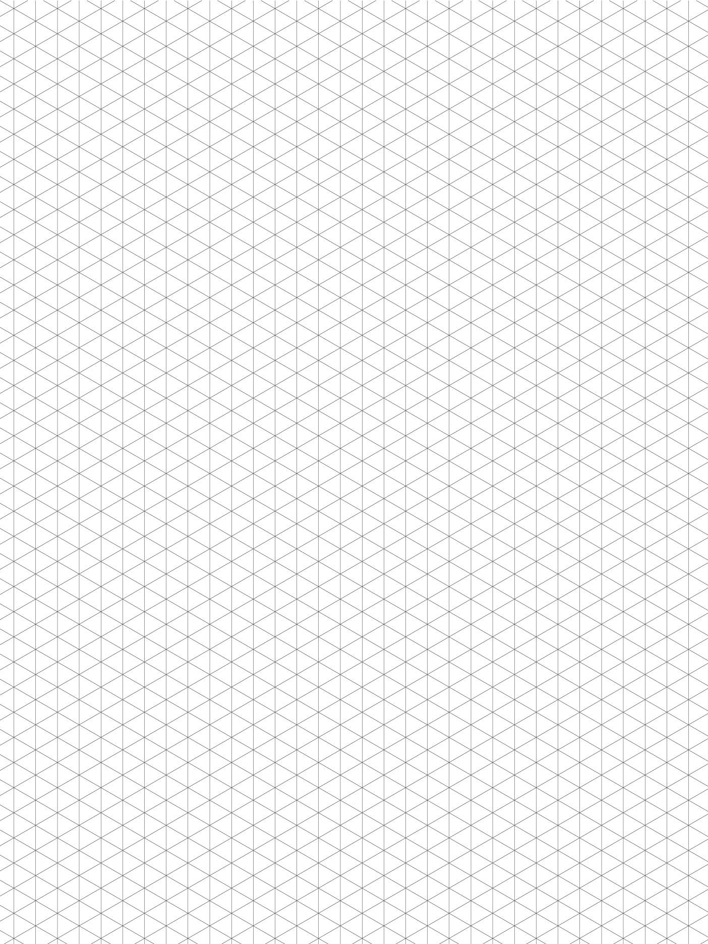Free Printable Isometric Paper
