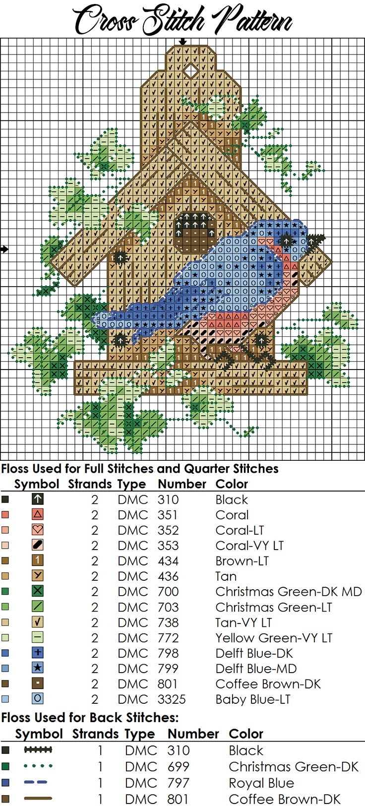 It s Free And Easy For Beginners Cross Stitch Pattern With Cute 