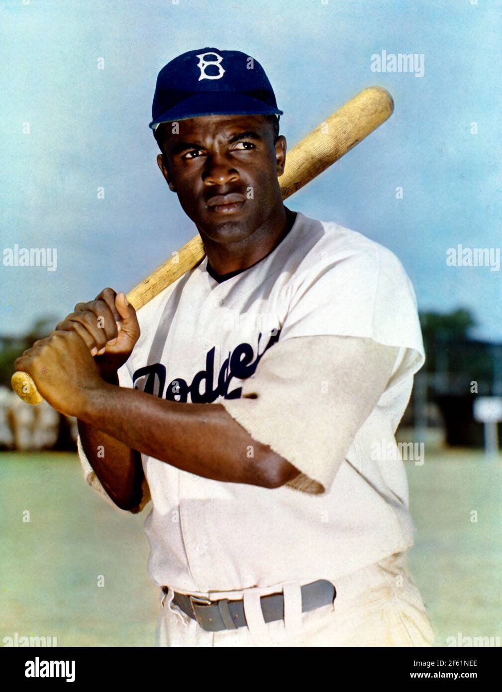 Jackie Robinson American Baseball Legend Stock Photo Alamy