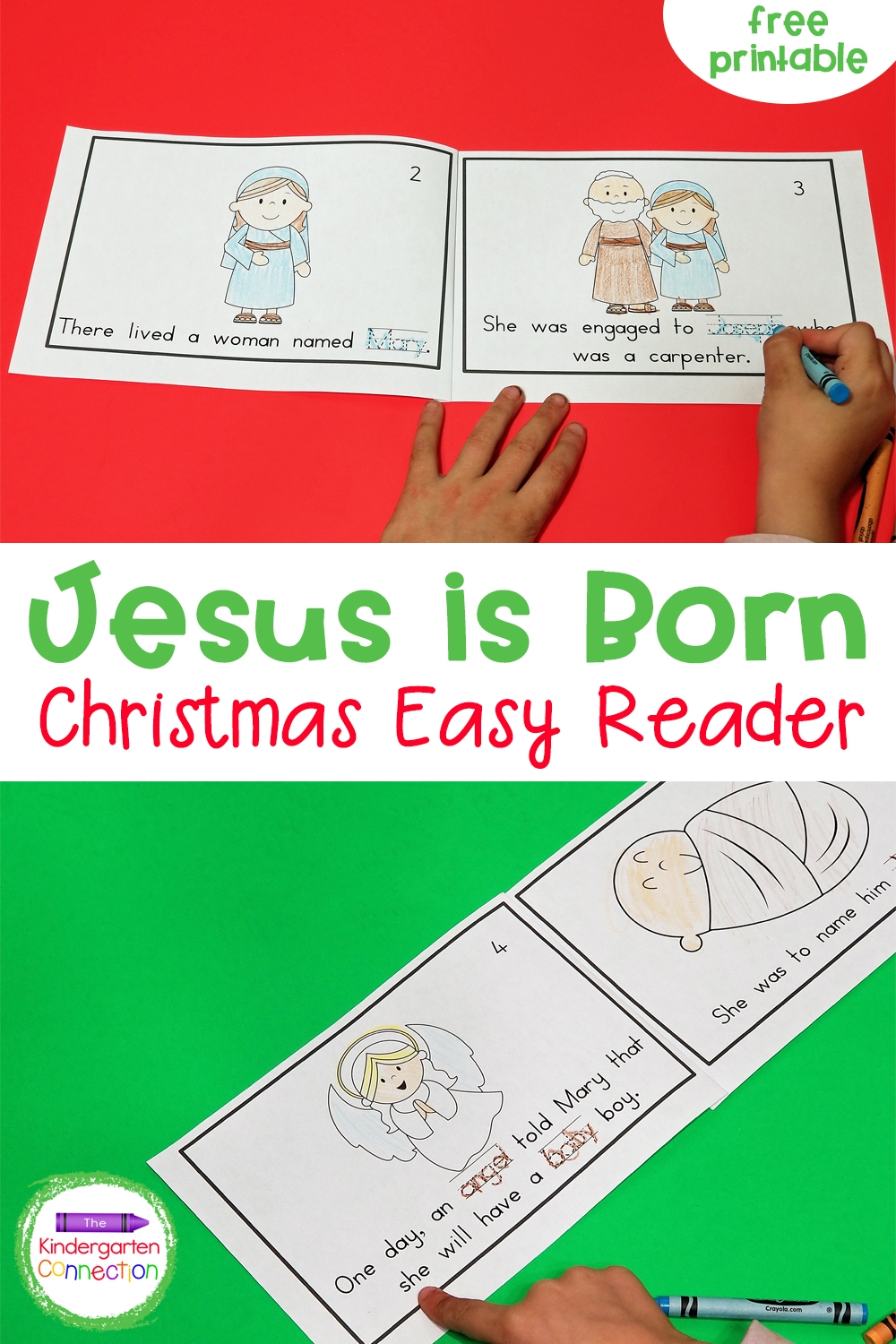 Printable Birth Of Jesus Story For Children
