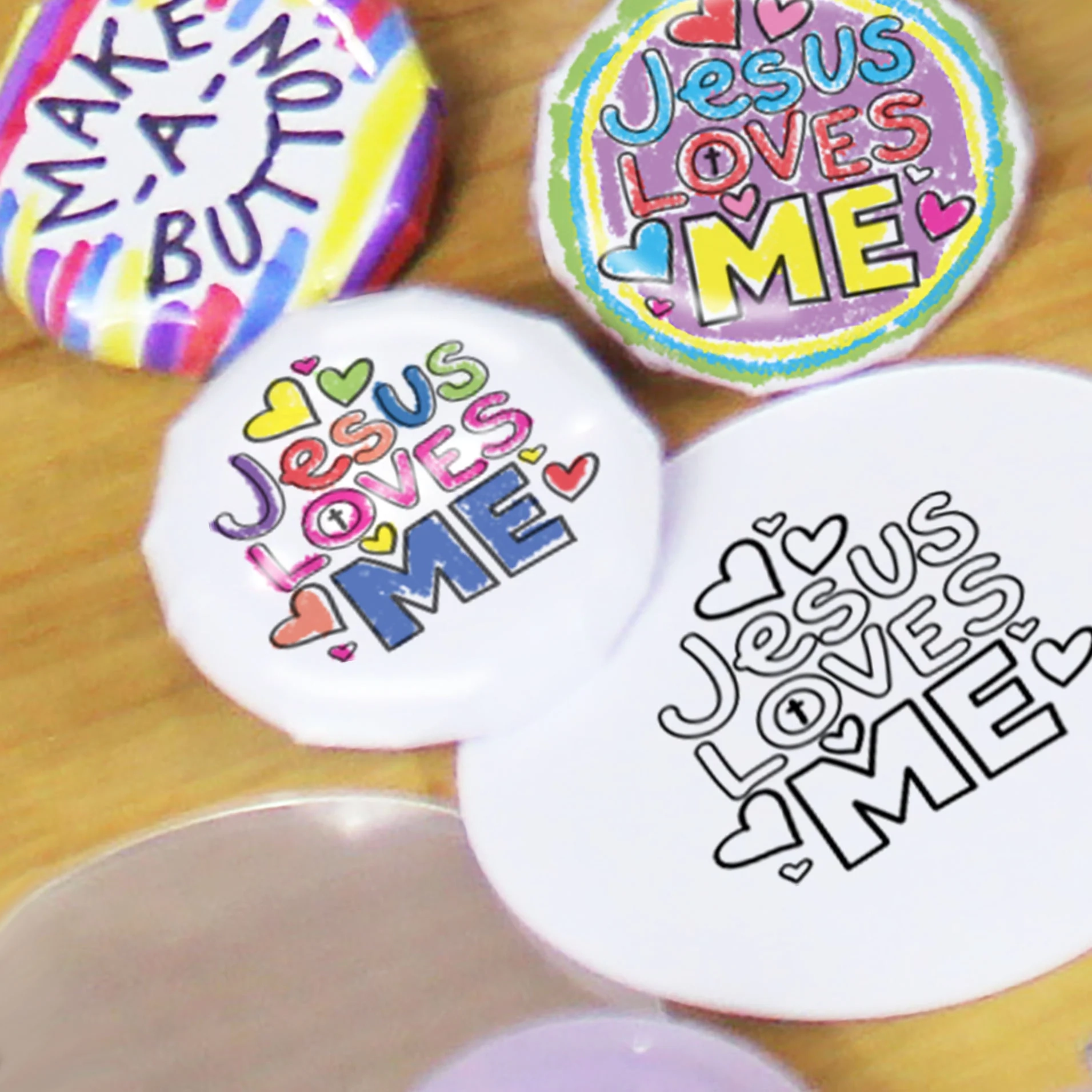 Button Making Template Free