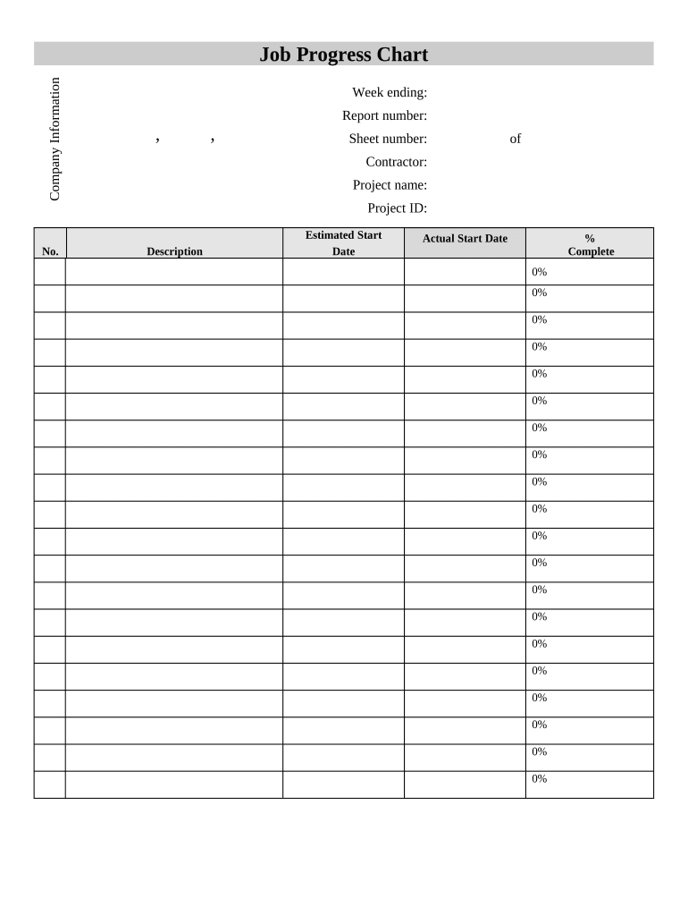 Job Sheet Template Pre built Template AirSlate SignNow