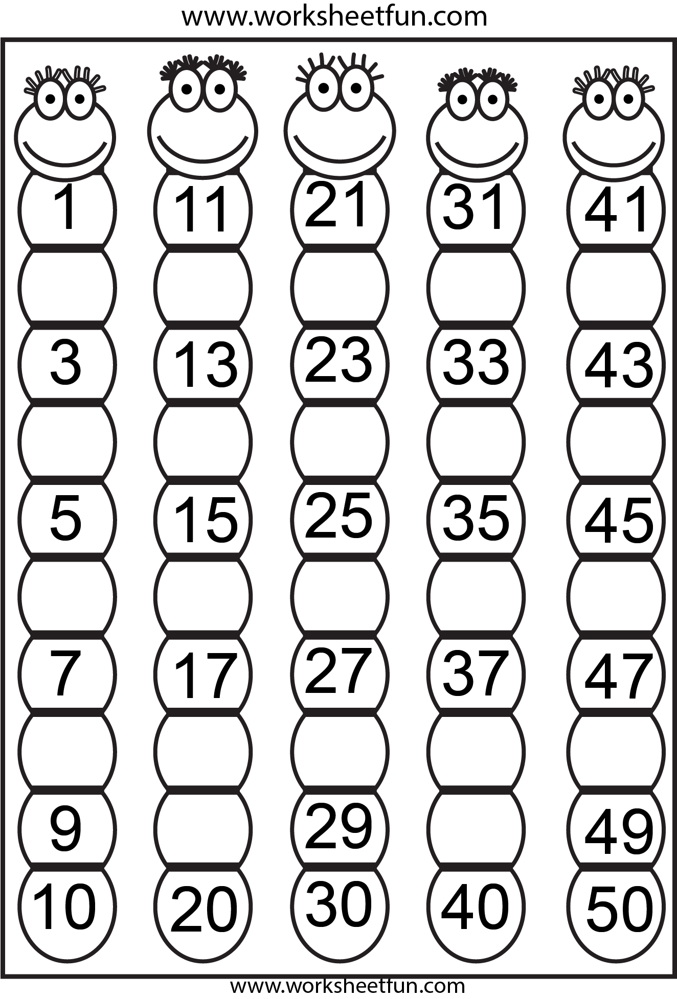 Kindergarten Printable Worksheets MyTeachingStation 