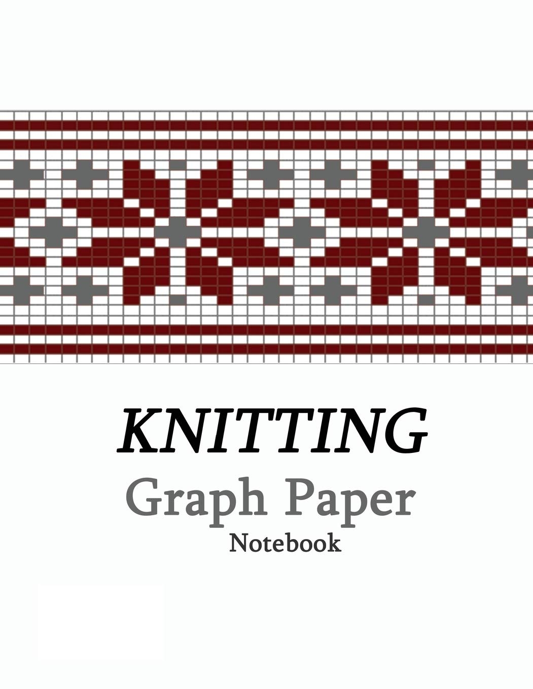 Knitting Graph Paper Notebook Sweater Ratio Of 4 To 5 Used For 