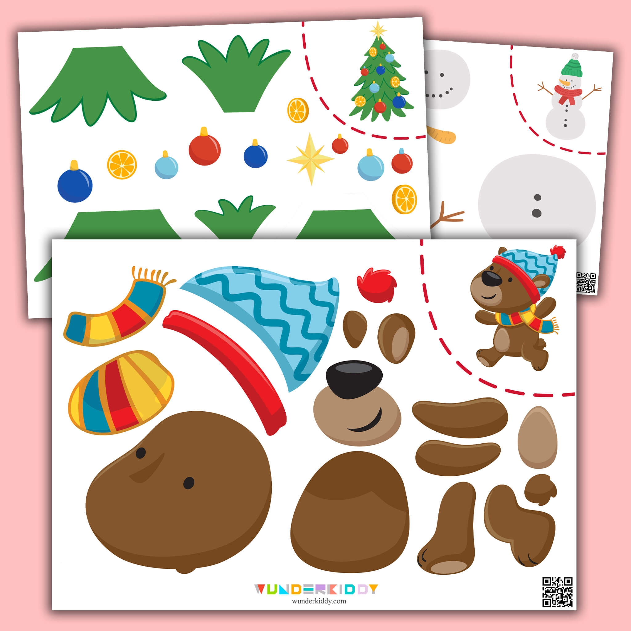 kostenlose schablonen zur erstellung von weihnachtsdekorationen