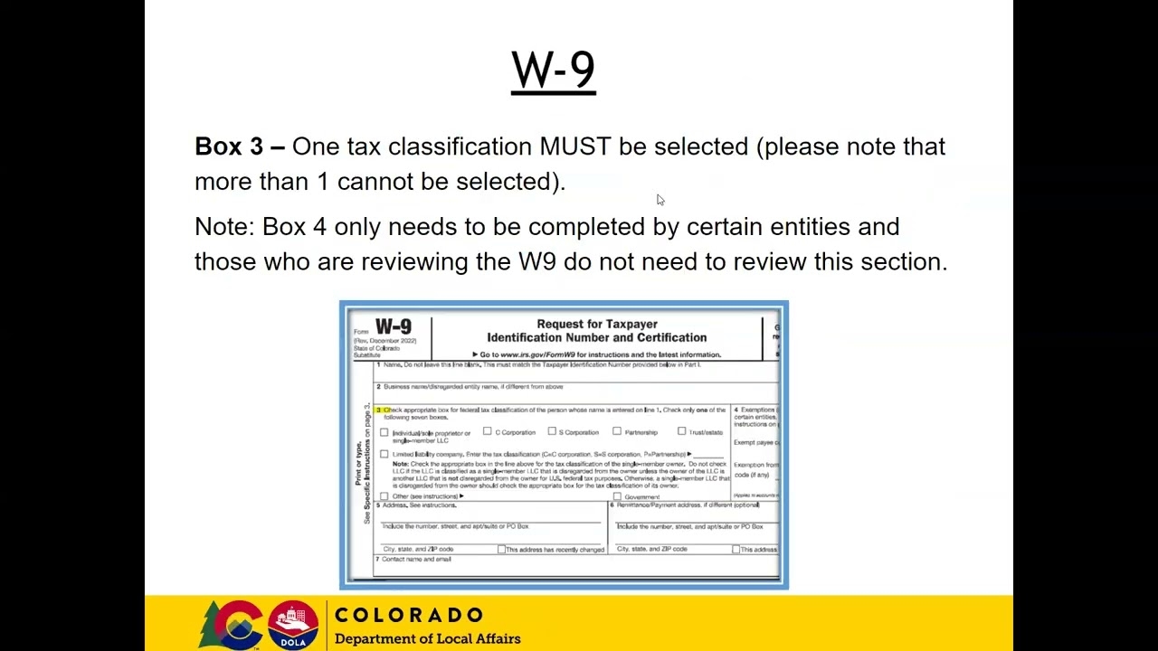 Form W9 2026 Sample