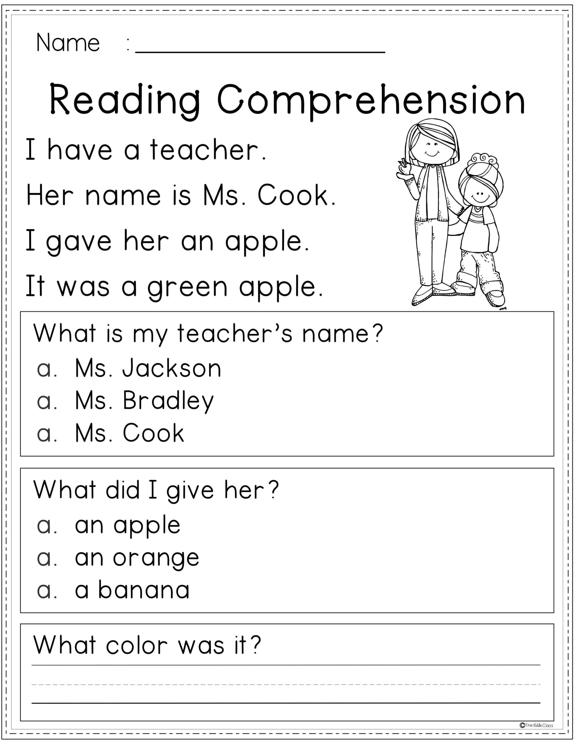 Free Printable Language Arts Worksheets