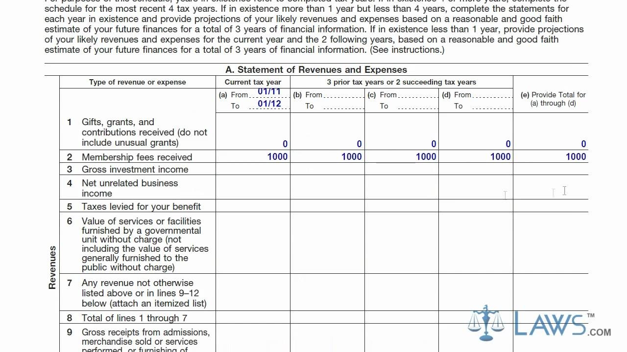 Irs 501c3 Application Form 1023 Printable