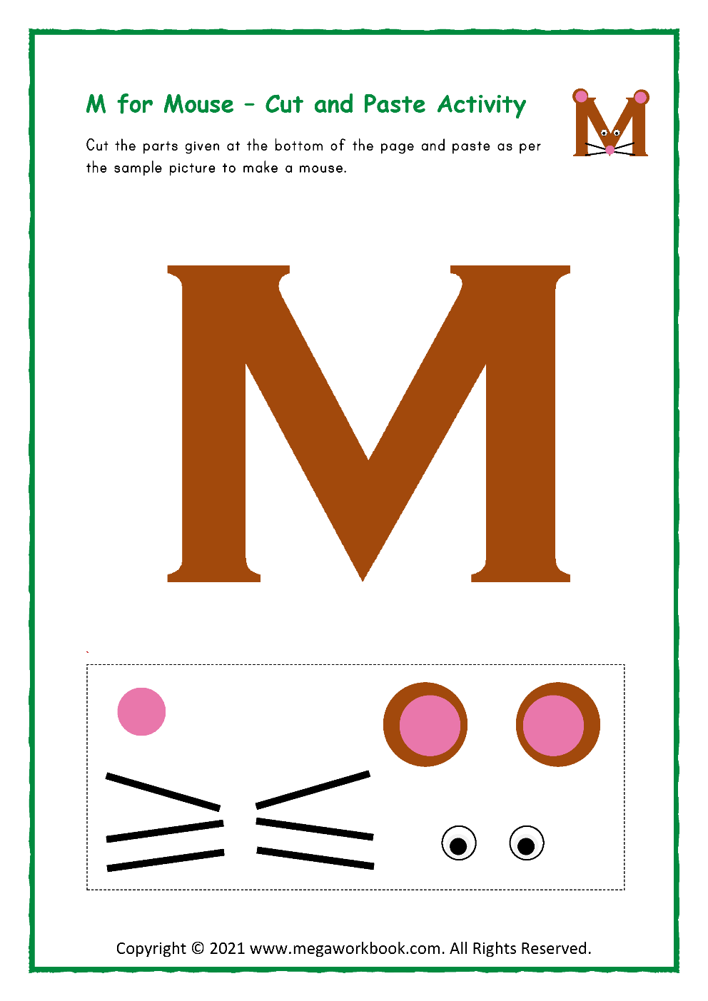 Letter M Worksheets Printable