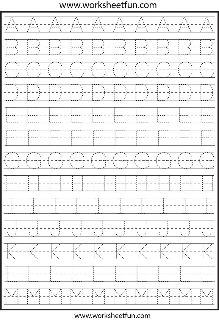 Tracing Worksheets Printable Free