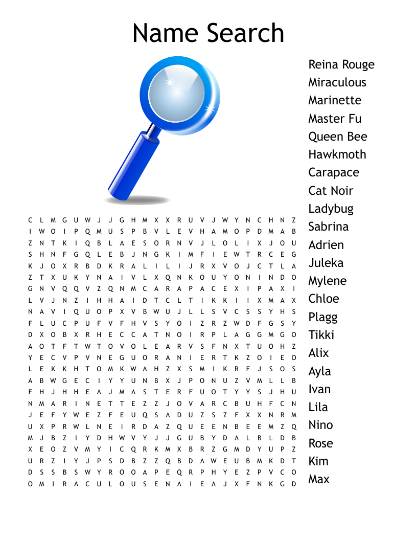 Lol Surprise Dolls Word Search WordMint