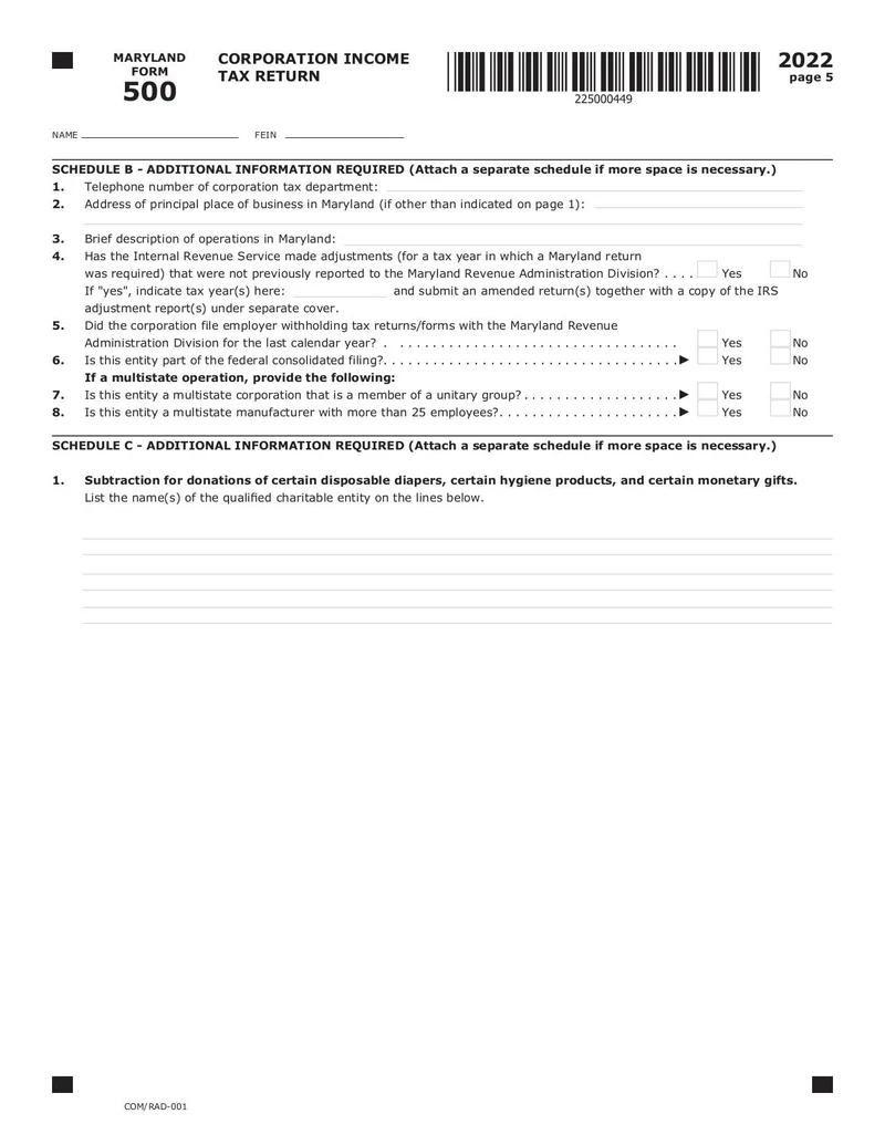 Maryland Form 500 Fill And Sign Online With Lumin