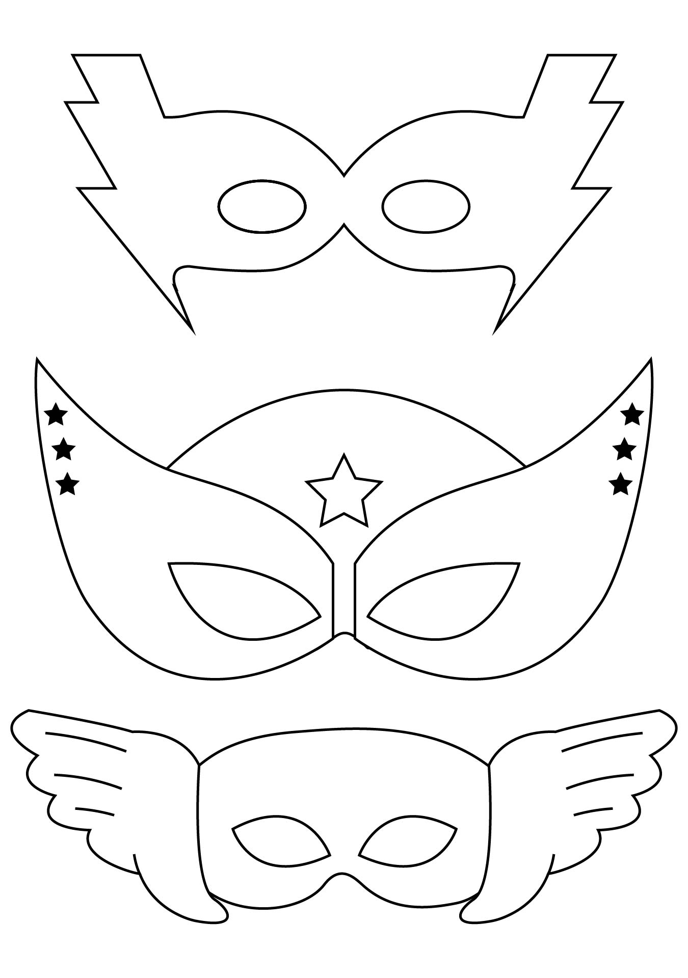 Printable Mask Template
