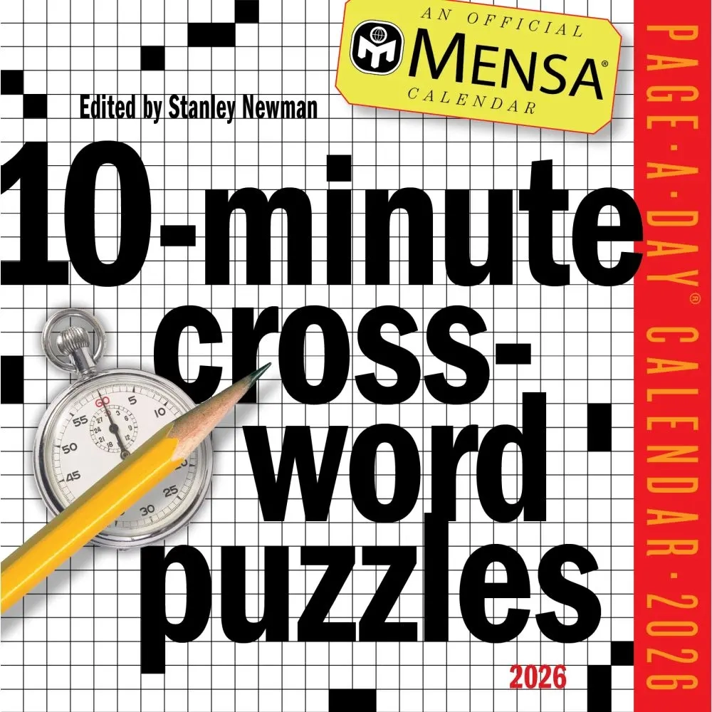 2026 Free Printable Crossword Puzzles
