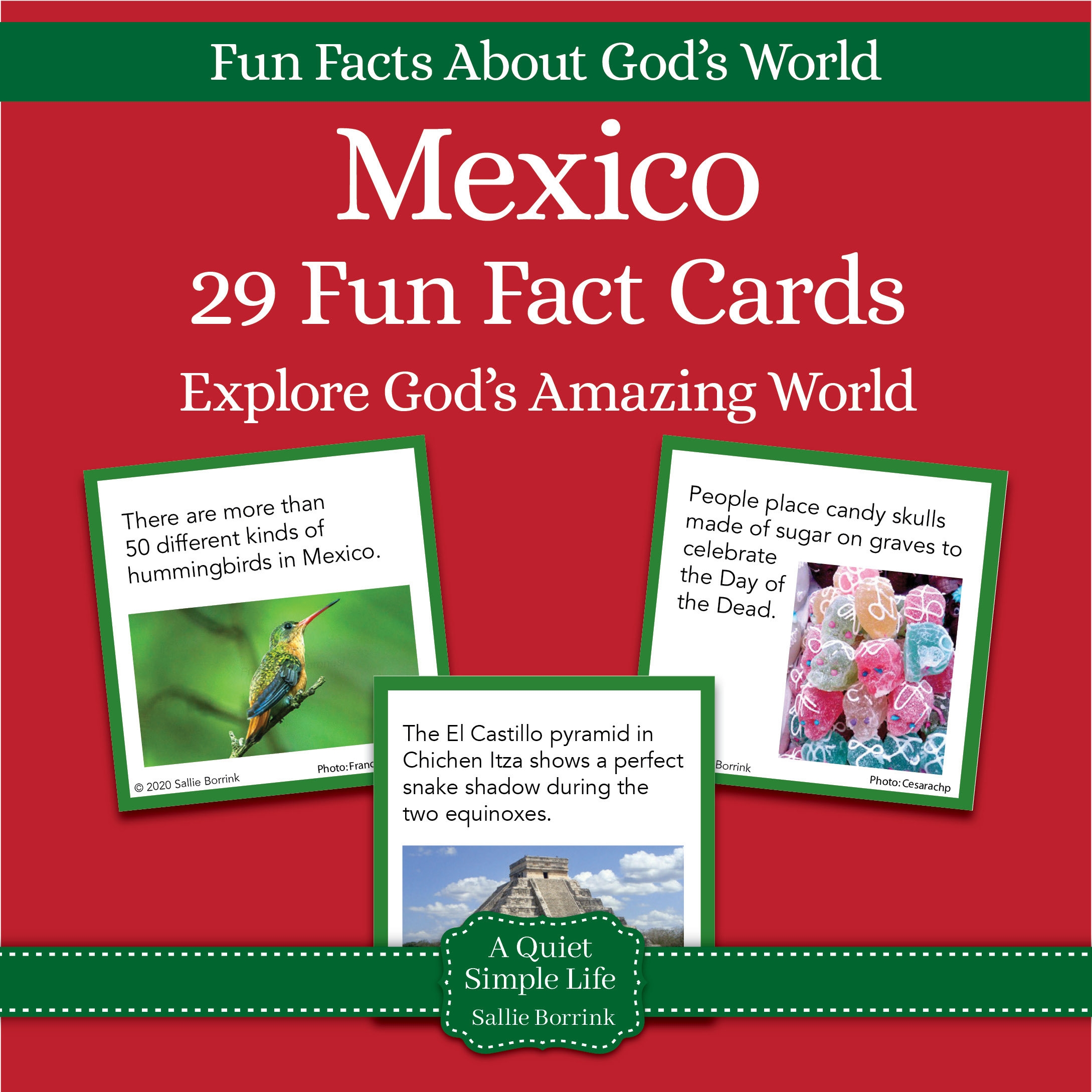 Mexico Facts For Kids Printables