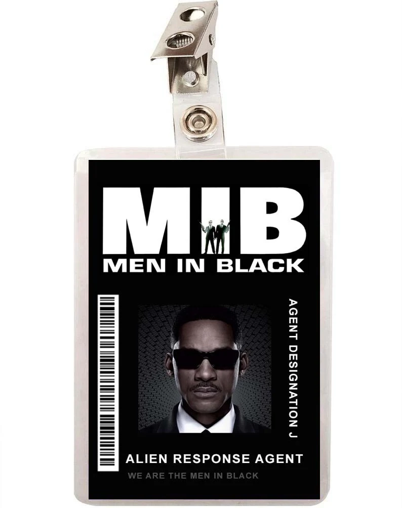 MIB Men In Black Agent J ID Badge Funky Toys