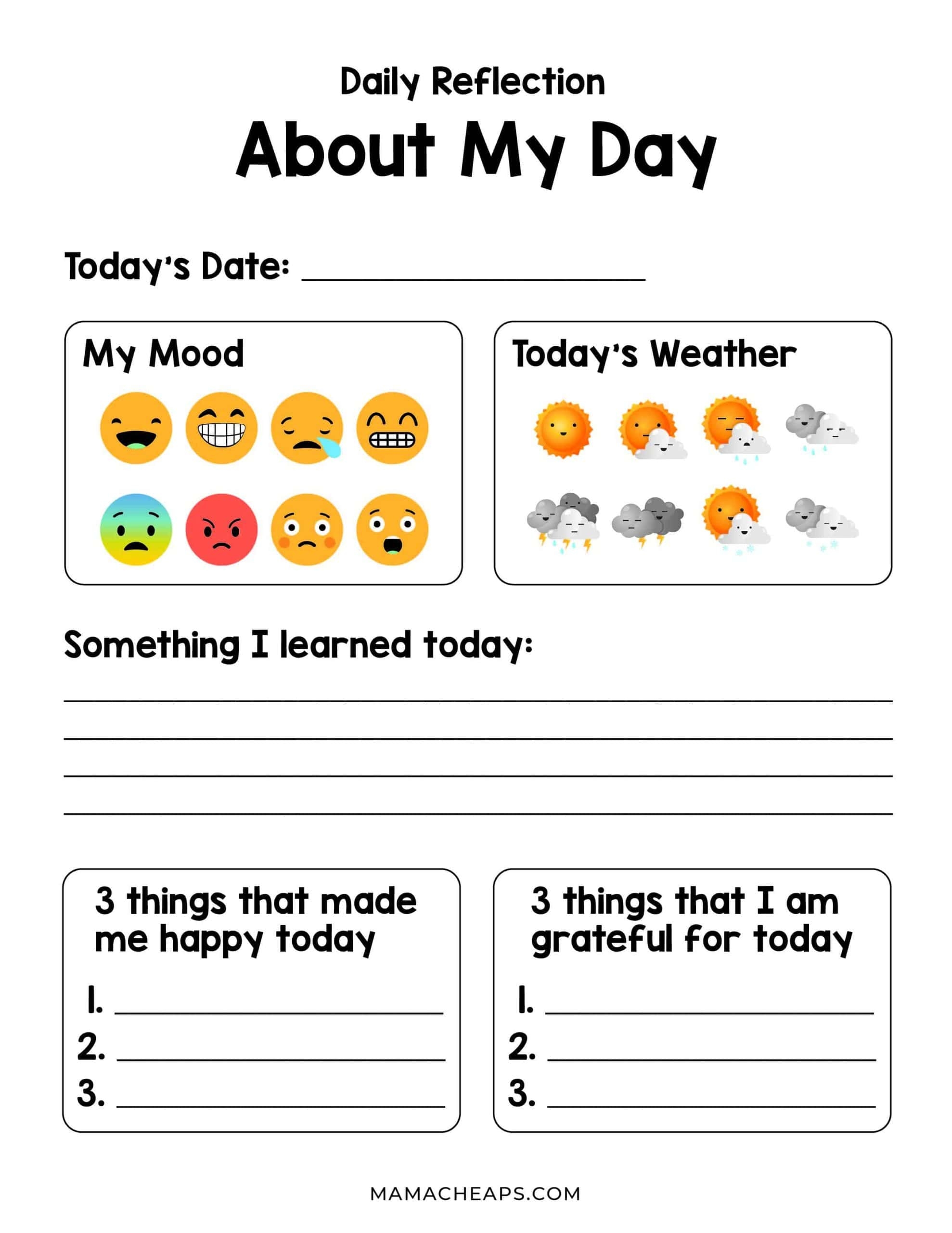 Mindfulness Activities For Kids Printable Bundle Mama Cheaps 