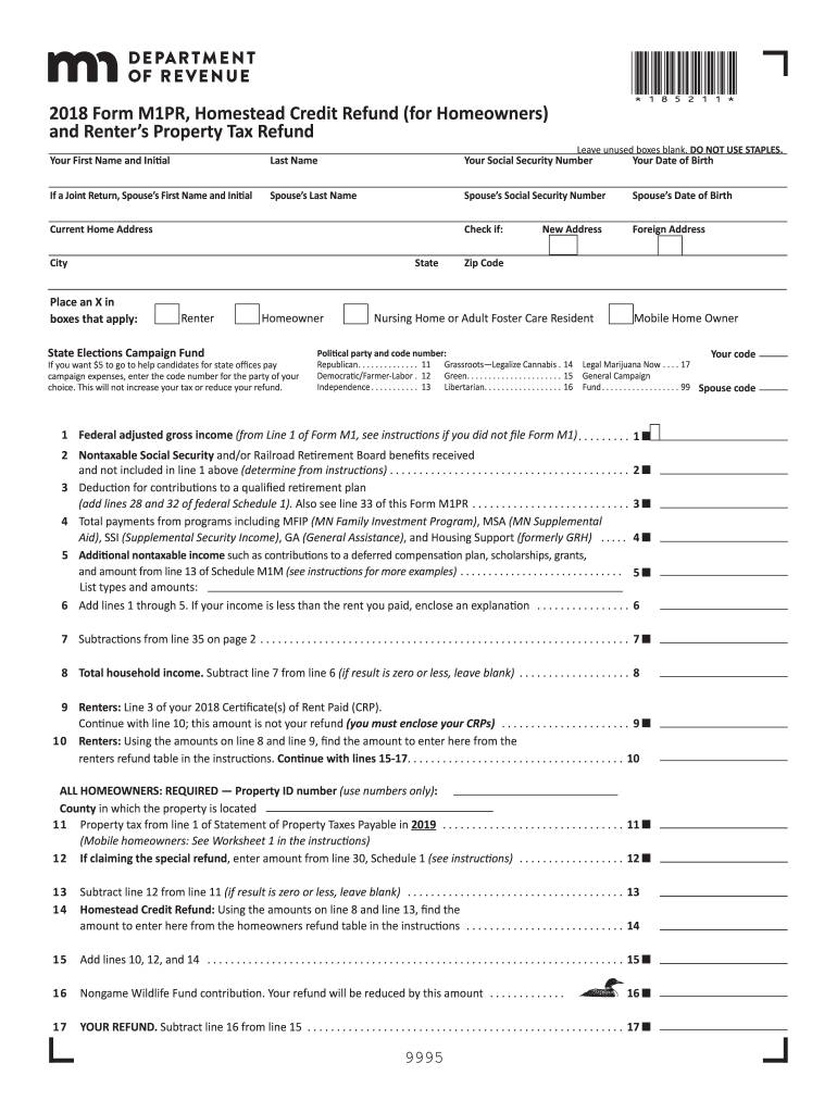 Minnesota Rental Tax Form Form