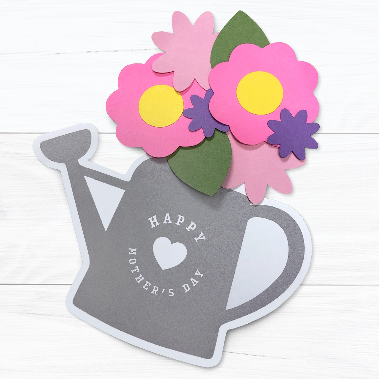 Mother s Day Bouquet Card Free Printable Download