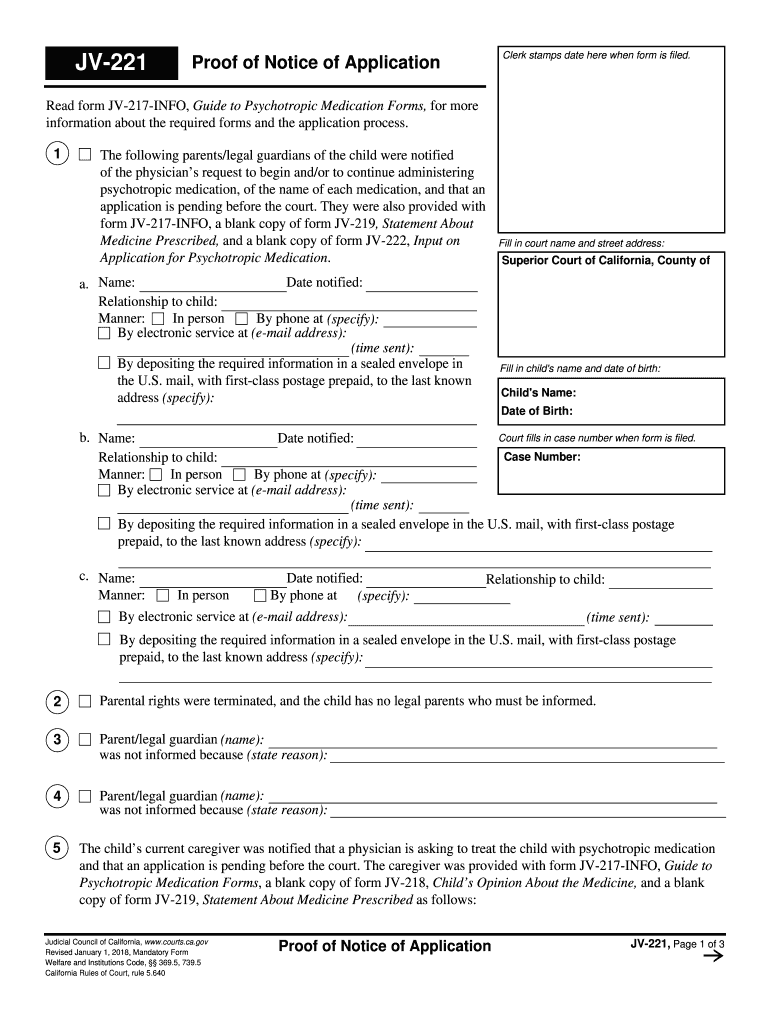 Mv 221 Form Form
