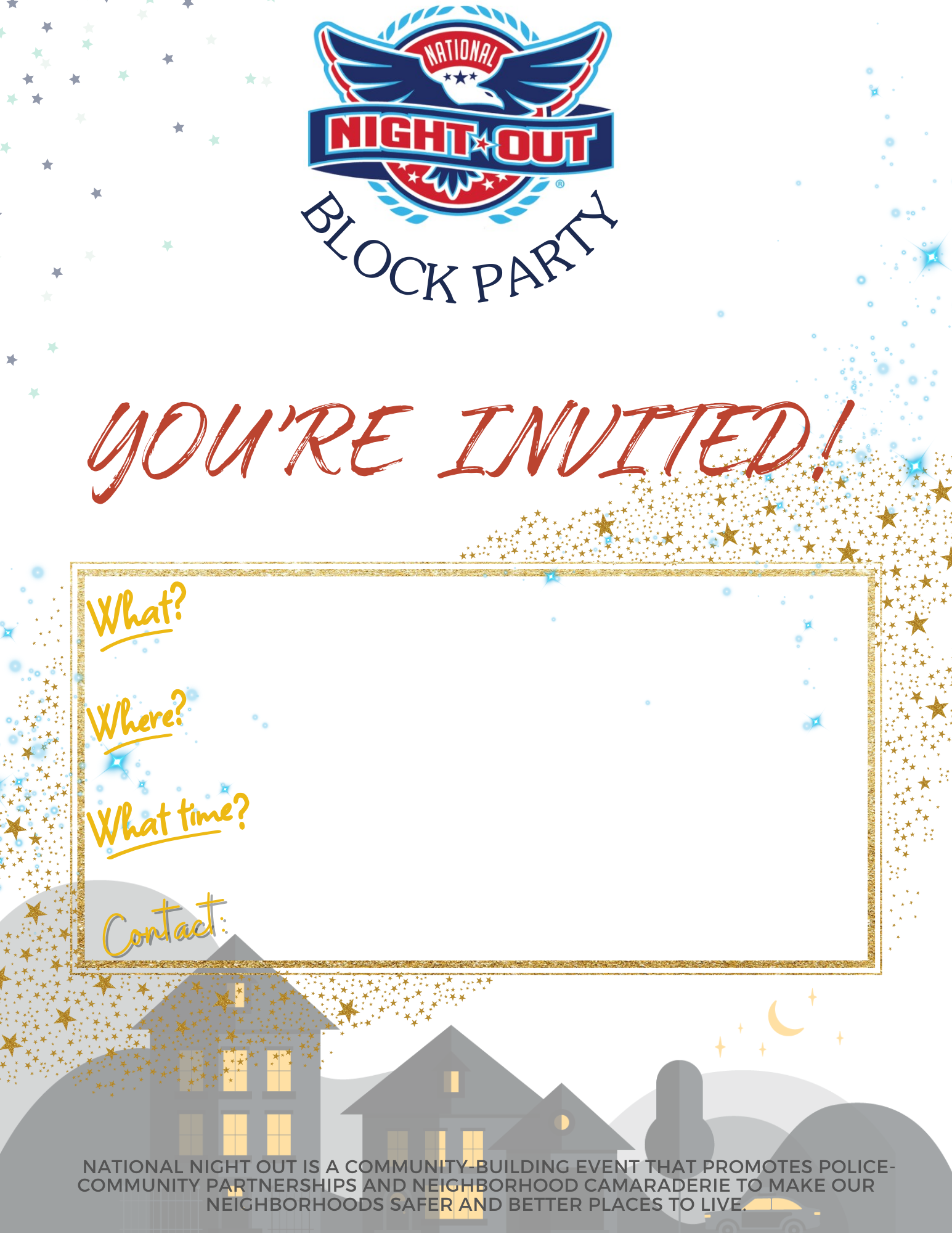 National Night Out Tuesday August 4 2026 Bothell WA