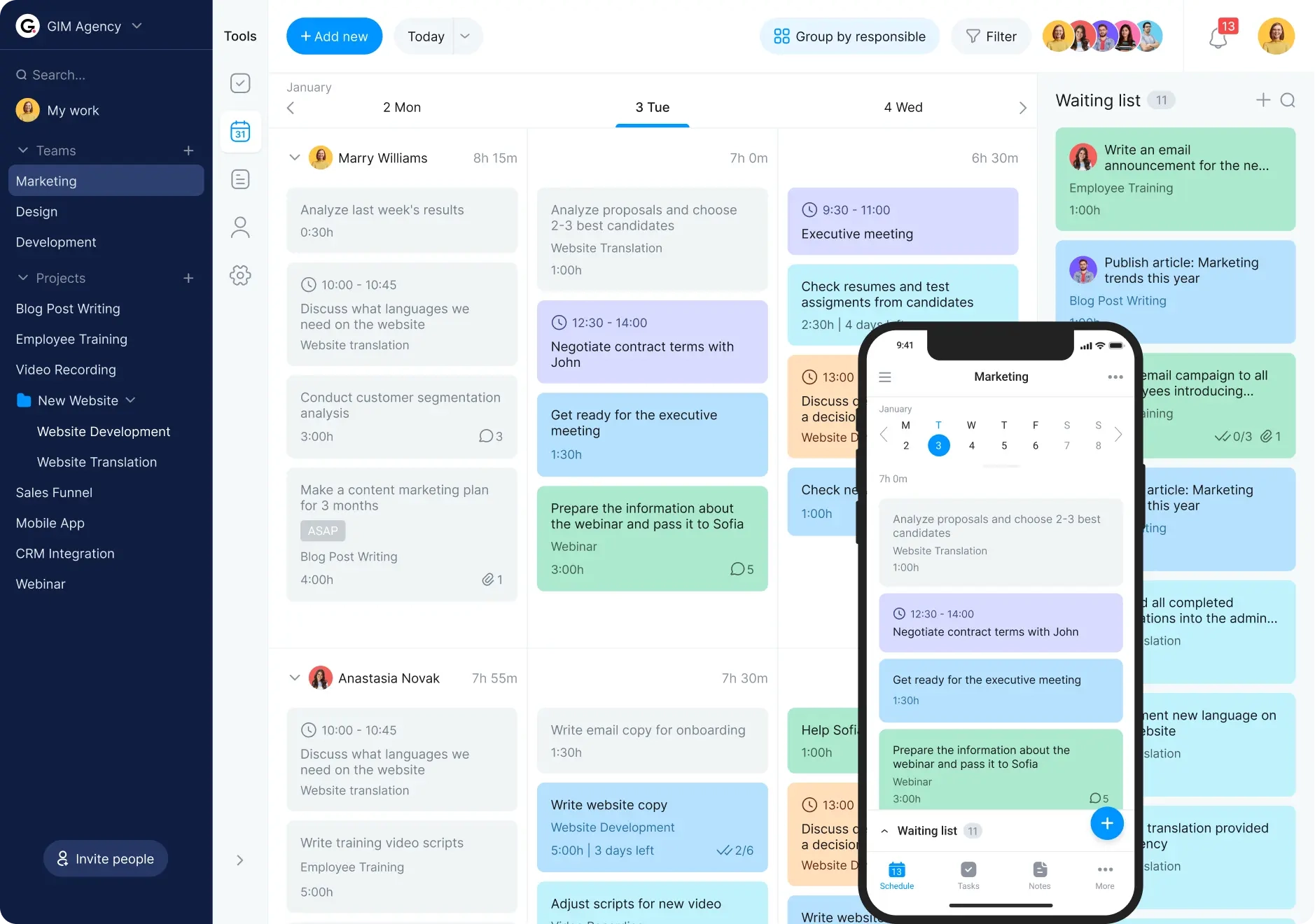 Online Weekly Planner For Work Study And Life