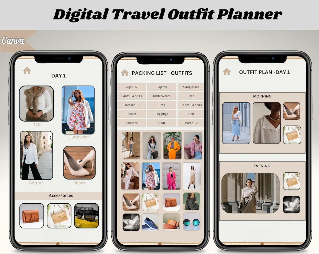 Outfit Planner Online Template